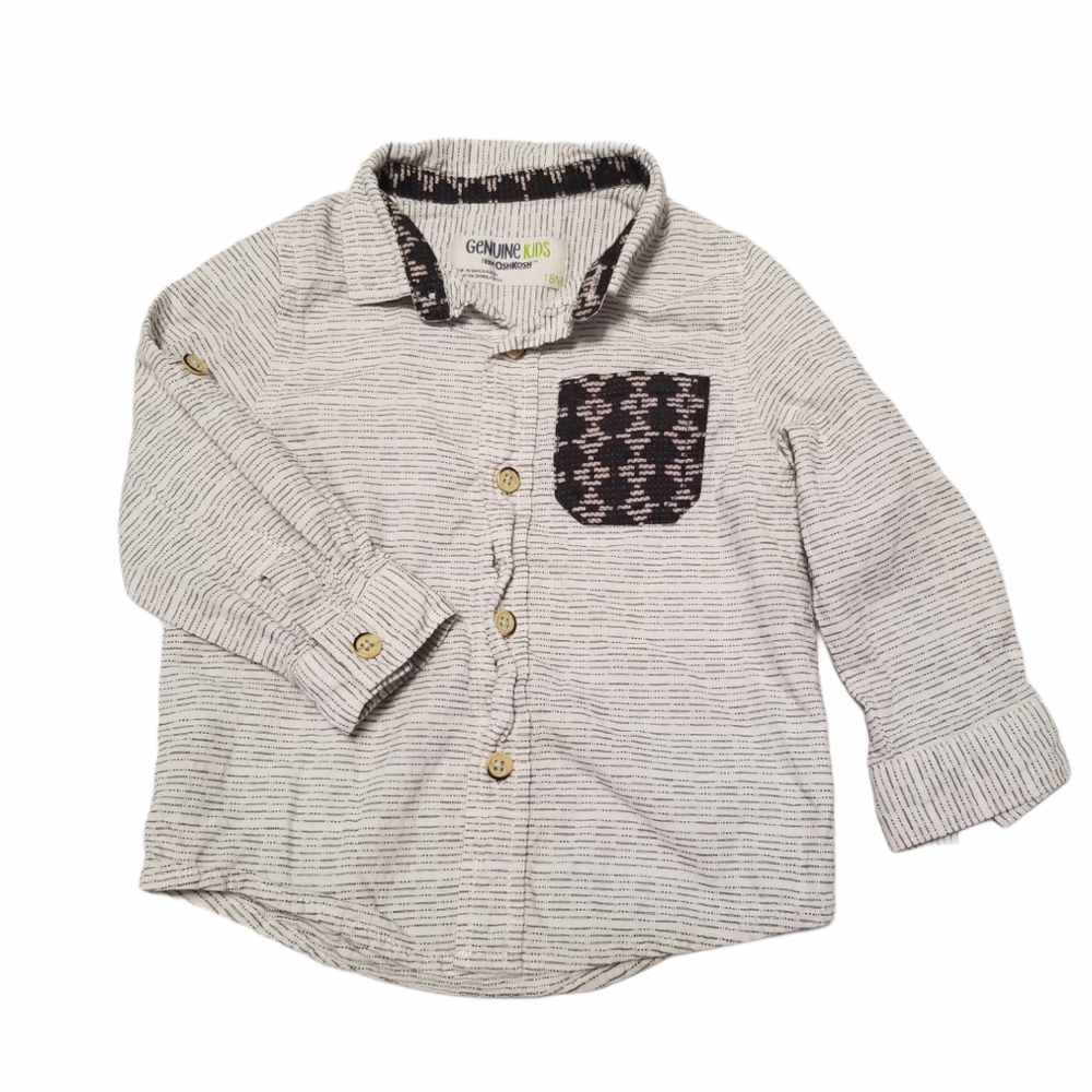 Genuine kids from Oshkosh button down